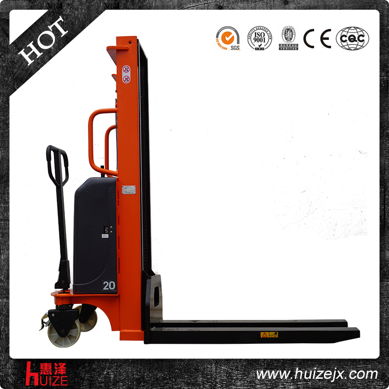 單門架半電動堆高車 單門架半電動堆高車