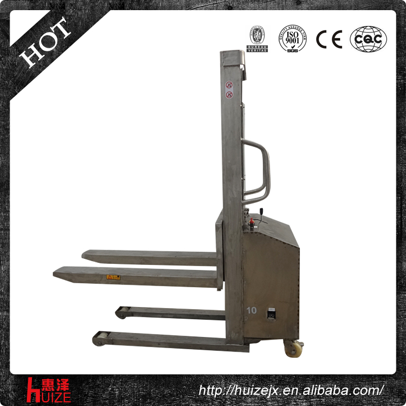 半電動(dòng)堆高車(不銹鋼304材質(zhì)) 半電動(dòng)堆高車(不銹鋼304材質(zhì))