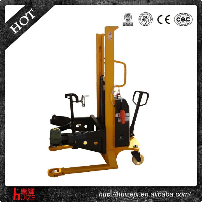 半電動(dòng)可傾式油桶車(手夾緊電翻轉(zhuǎn)) 半電動(dòng)可傾式油桶車(手夾緊電翻轉(zhuǎn))