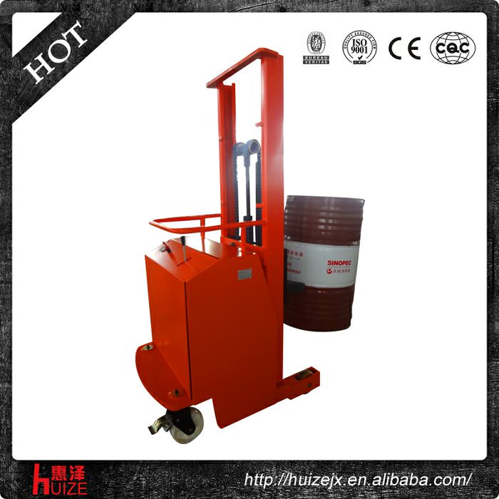 半電動(dòng)配重油桶車（無底腿,只堆垛，不翻轉(zhuǎn)）