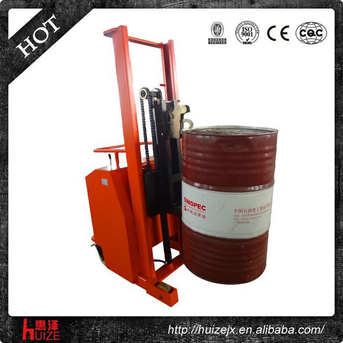 半電動(dòng)配重油桶車（無底腿,只堆垛，不翻轉(zhuǎn)）