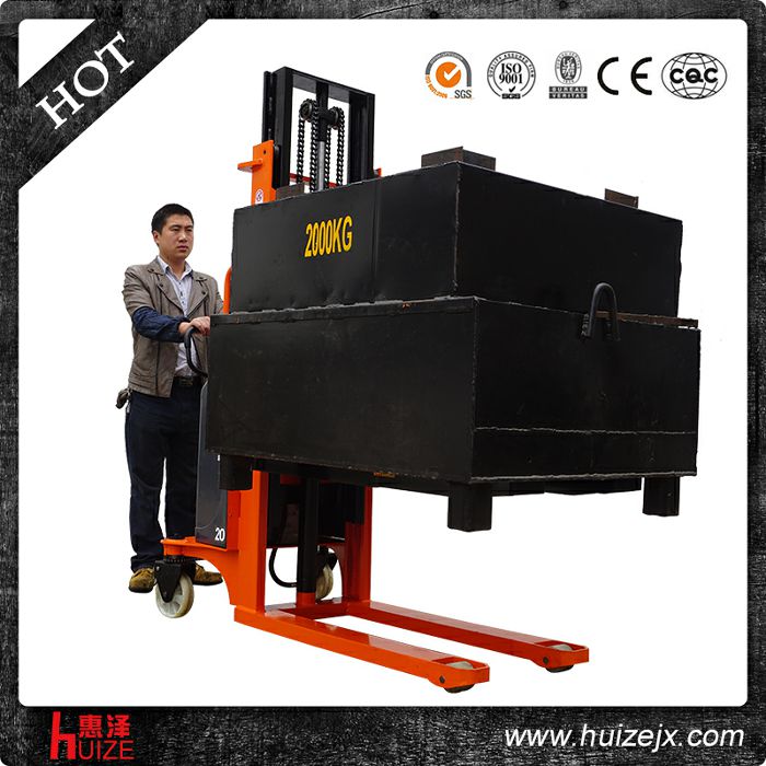 三門架半電動堆高車 三門架半電動堆高車